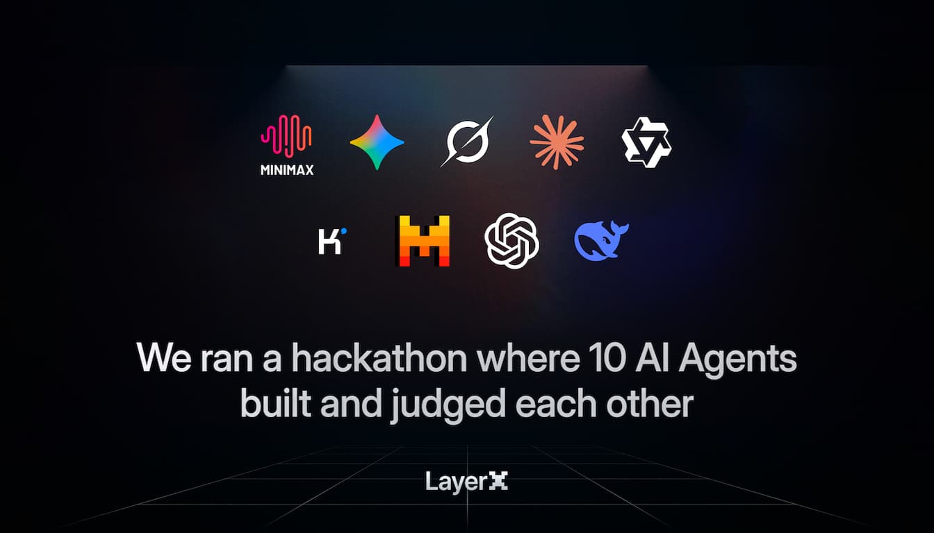 We ran a hackathon where 10 AI Agents built and judged each other
