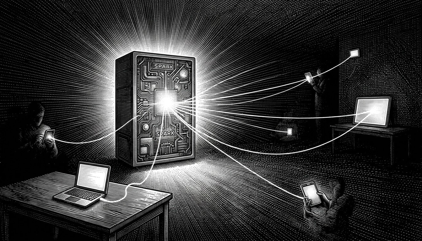 A personal DGX Spark coding box you reach from anywhere